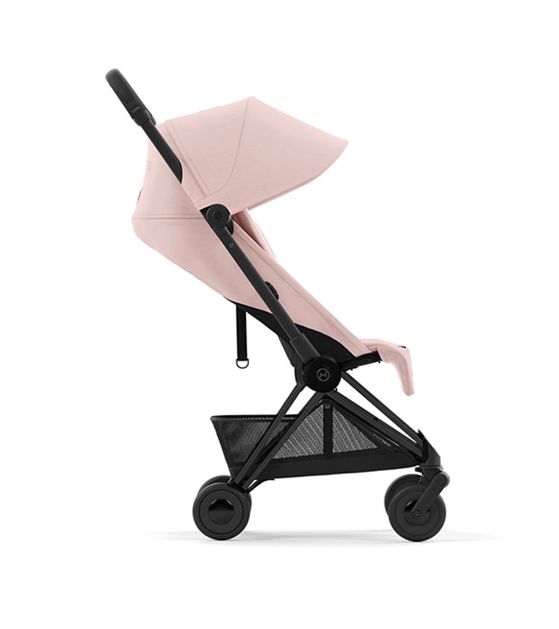 Βρεφικό καρότσι CYBEX Coya Matt Black Frame Peach Pink